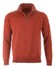 Paul & Shark Wool Half Zip Typhoon 4x4 Contrasts Pullover Brick