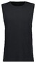 Ragman Athletic Jersey Shirt Round Neck Ondermode Zwart