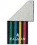 Ragman Beach Towel Striped Logo Badlaken Night Blue-Multi