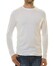 Ragman Long Sleeve Round Neck Bodyfit T-Shirt T-Shirt White