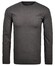 Ragman Long Sleeve Round Neck Cotton T-Shirt Antraciet