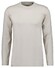 Ragman Long Sleeve Round Neck Cotton T-Shirt Light Beige
