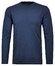 Ragman Long Sleeve Round Neck Cotton T-Shirt Night Blue