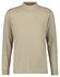 Ragman Long Sleeve Turtle T-Shirt Single Jersey Quality T-Shirt Beige Melange