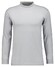 Ragman Long Sleeve Turtle T-Shirt Single Jersey Quality T-Shirt Silver