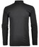 Ragman Long Sleeve Turtle T-Shirt Single Jersey Quality T-Shirt Zwart