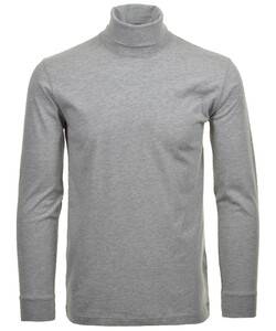 Ragman Long Sleeve Uni Col T-Shirt Single Jersey T-Shirt Grijs Melange