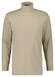 Ragman Long Sleeve Uni Rollneck T-Shirt Single Jersey T-Shirt Beige Melange