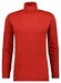 Ragman Long Sleeve Uni Rollneck T-Shirt Single Jersey T-Shirt Dark Wine Red