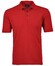 Ragman Piqué Poloshirt Uni No Logo Polo Rood