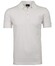 Ragman Pique Poloshirt Uni No Logo Poloshirt White