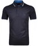 Ragman Pique Uni Tipping Keep Dry Finish Poloshirt Dark Evening Blue