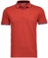 Ragman Pique Uni Tipping Keep Dry Finish Poloshirt Red