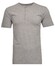 Ragman Serafino Round Neck Uni Pima Cotton T-Shirt Grey Melange