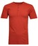 Ragman Serafino Round Neck Uni Pima Cotton T-Shirt Rust Red