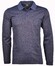 Ragman Softknit Easy Care Space Dyed Polo Blauw Melange