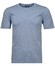 Ragman Softknit Flame Optics Stripe Pattern T-Shirt Blauw