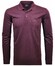 Ragman Softknit Polo Fineline Polo Terra Red