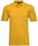 Ragman Softknit Poloshirt Breast Pocket Pima Cotton Mix Poloshirt Yellow Melange