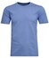 Ragman Softknit Round Neck T-Shirt Blue