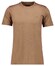Ragman Softknit Round Neck T-Shirt Chestnut