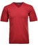 Ragman Softknit Uni Easy Care V-Neck T-Shirt Aardbei