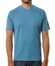 Ragman Softknit Uni Easy Care V-Neck T-Shirt Ocean Blue