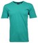 Ragman Softknit Uni Easy Care V-Neck T-Shirt Persian Green