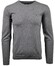 Ragman Supersoft Knit Pullover Knitted Elbow Patches Pullover Grey