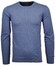 Ragman Supersoft Knit Pullover Knitted Elbow Patches Pullover Pigeon Blue