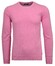 Ragman Supersoft Knit Pullover Knitted Elbow Patches Trui Rosé