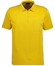 Ragman Uni Easy Care Zipper Poloshirt Pima Cotton Mix Polo Geel Melange
