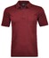Ragman Uni Easy Care Zipper Poloshirt Pima Cotton Mix Polo Rood