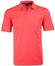 Ragman Uni Easy Care Zipper Poloshirt Pima Cotton Mix Polo Strawberry Melange