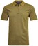 Ragman Uni Easy Care Zipper Poloshirt Pima Cotton Mix Poloshirt Terra