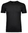 Ragman Uni Round Neck Pima Cotton with Cuffs T-Shirt Black