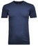 Ragman Uni Round Neck Pima Cotton with Cuffs T-Shirt Night Blue