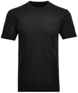 Ragman Uni Round Neck Single Jersey 2Pack T-Shirt Zwart