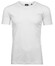 Ragman Uni Solid Round Neck Pima Cotton T-Shirt Wit