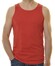 Ragman Uni Tank Top Single Jersey Underwear Rust Red