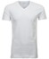 Ragman Uni V-Neck Bodyfit Single Jersey 2Pack T-Shirt Wit