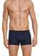 Schiesser Essential Slips Shorts 2Pack Underwear Dark Evening Blue