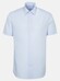 Seidensticker Short Sleeve Business Overhemd Pastel Blauw