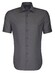 Seidensticker Uni Kent Short Sleeve Shirt Grey
