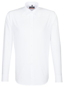 Seidensticker Uni New Button Down Overhemd Wit