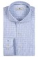 Thomas Maine Bari Cutaway Check Pattern Overhemd Lichtblauw-Grijs