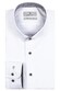 Thomas Maine Bari Cutaway Twill Plain Contrast Overhemd White-Soft Grey