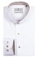 Thomas Maine Bari Cutaway Twill Plain Contrast Overhemd Wit-Licht Beige