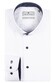 Thomas Maine Bari Cutaway Twill Plain Contrast Shirt Navy-White