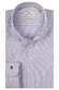 Thomas Maine Bari Cutaway Twill Stripe Shirt Navy-White